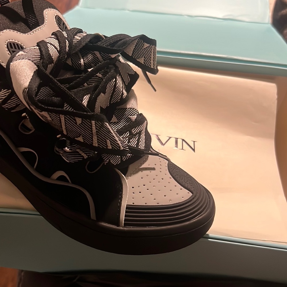 Lanvin Curb Sneakers